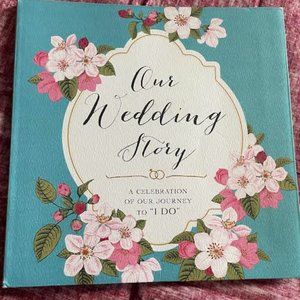 NEW Our Wedding Story-Book/Journal